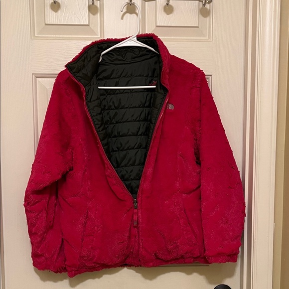 The North Face Kids Puffer Jacket - grey and Pink - Picture 4 of 5